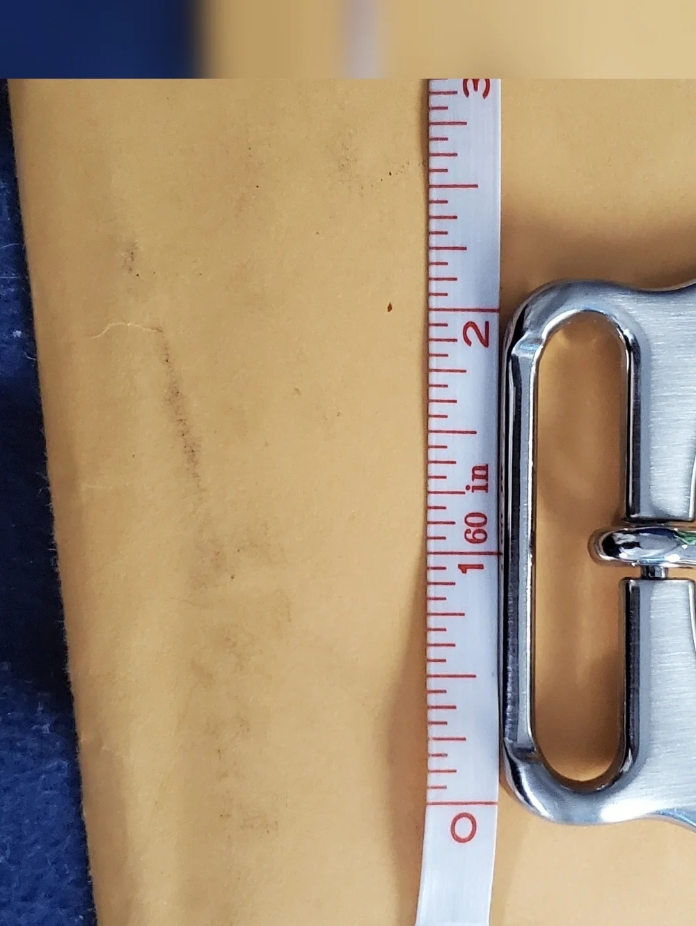 Michael Kors Large Brushed Brass Belt Buckle